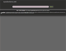 Tablet Screenshot of eyedoctors.net